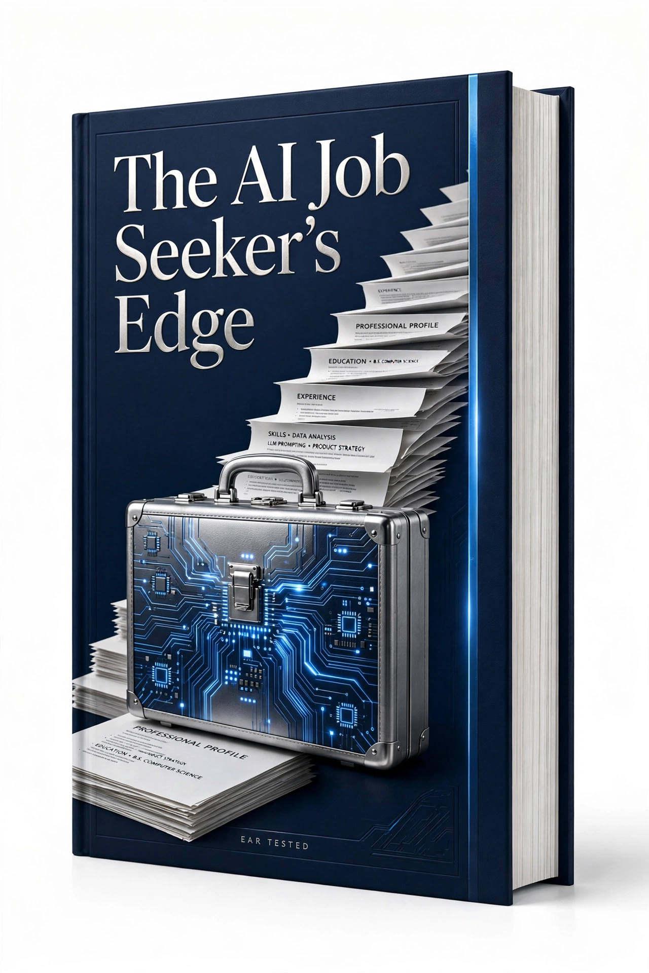 Cover of the free ebook: The AI Job Seeker's Edge